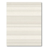Neutral Beige Horizontal Striped Area Rug