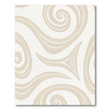 Beige Swirl Abstract Abstract Area Area Rug