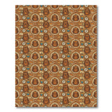 Backpack Compass Brown Area Rug