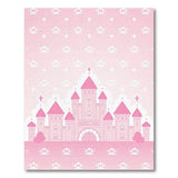 Princess Pink Castle Area Rug