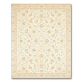 Ivory Blush Floral Persian Area Rug