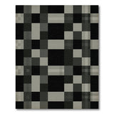 Distressed Vintage Checkered Distressed Black White Checkered Area Rug
