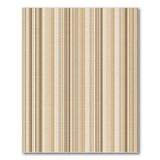 Beige Brown Vertical Striped Area Rug