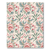 Blush Peony Floral Vintage Floral Vintage Area Rug
