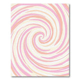 Pink Abstract Area Swirling Pink Abstract Area Rug