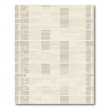 Geometric Modern Modern Beige Geometric Grid Area Rug