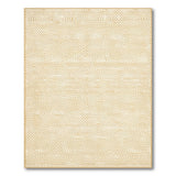 Beige Diamond Geometric Area Rug