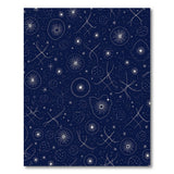 Cosmic Starry Navy Area Rug