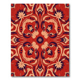 Exquisite Red Persian Floral Area Rug