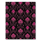 Pink Floral Vintage Pink Area Rug