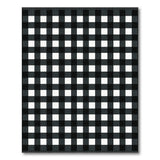 Black White Checkered Farmhouse Rustic Farmhouse Area Rug