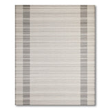 Modern Grey Tonal Stripe Area Rug