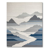 Layered Misty Mountains Area Rug