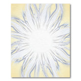 Ethereal Radiant Bloom Yellow Area Rug