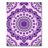 Purple Mandala Area Rug