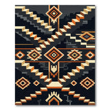 Southwestern Geometric Stair Diamond Area Rug