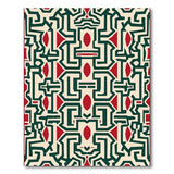 Bold Heritage Tribal Geometric Area Rug