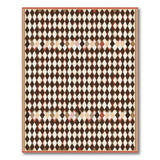 Multi-Color Harlequin Diamond Area Rug