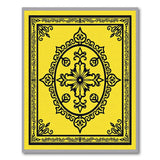 Traditional Persian Ornate Yellow Persian Medallion Rug
