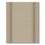 Beige Woven Border Area Rug