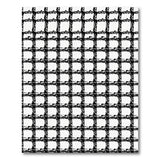 Bold Black and White Bold Black White Grid Area Rug