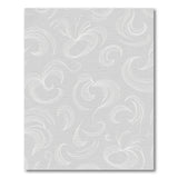 ODIKA Modern Gray Swirl Washable Rug - Low Pile Non-Slip Pet Friendly Area Rug