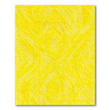 Vibrant Yellow Geometric Dot Area Rug