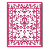 Pink Ornate Persian Floral Area Rug