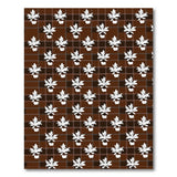 Maple Leaf Apple Plaid Area Rug