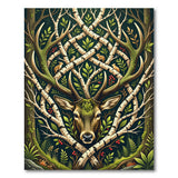 Birch Forest Stag Area Rug