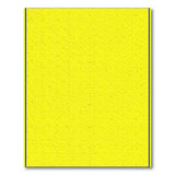 Sunny Yellow Dotted Geometric Area Rug