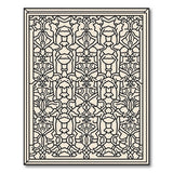 Elegant Traditional Persian Motif Beige Area Rug