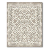 Heritage Tribal Beige Geometric Heritage Tribal Area Rug