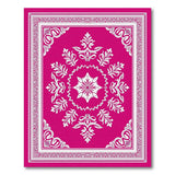 Pink Ornate Pink Persian Floral Area Rug