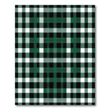 Green Green Black Buffalo Plaid Area Rug