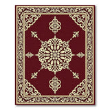 Ornate Red Persian Medallion No. 2 Area Rug