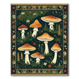 Heritage Tribal Mushroom Forest Rug