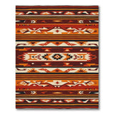 Southwestern Geometric Navajo-Inspired Area Rug