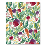 Vibrant Vegetable Garden Washable Area Rug