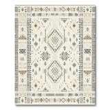 Beige Heritage Tribal Geometric No. 22 Area Rug
