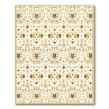 Beige Heritage Tribal Area Rug