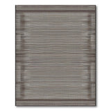 Grey Woven Geometric Texture Area Rug