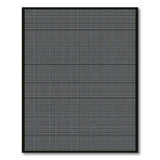 Grid Black and White Black White Geometric Grid Area Rug