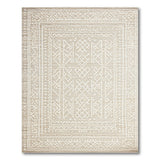 Geometric Beige Geometric Heritage Tribal Area Rug
