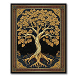 Golden Tree of Life Area Rug