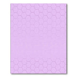 Pink Hexagon Geometric Modern Area Rug