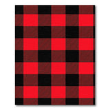 Bold Red Black Buffalo Plaid Red Area Rug