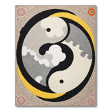 Yin-Yang Tribal Harmony Area Rug