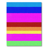 Multi-color and Patterns Geometric Modern Vibrant Rainbow Stripe Area Rug