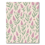 Blush Pink Foxtail Floral Area Rug